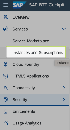 SAP On Cloud Subscriptions